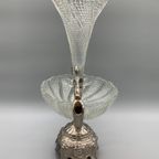 Antiek Centerpiece Tafelstuk Kristal thumbnail 13