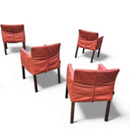 Set Of 5 Gerard Van Den Berg 'fellini' Chairs For Label, 1990s thumbnail 9