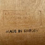 4X Ekstrom Oak Dining Chairs For Johansson & Soner Sweden 1960S thumbnail 10