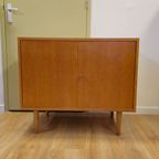 Vintage Kastje Kast Dressoir Tv Meubel Badkamer thumbnail 2