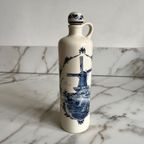 Grote Vintage Jenever Fles Van Delft Blue thumbnail 2