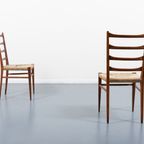 1960’S Pair Of Italian Modern Architectural Chairs / Eetkamerstoelen thumbnail 5