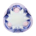 Vintage Murano Schaal Fruitschaal Blauw Paars Glas Sixties thumbnail 17