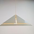 Vintage Hanglamp Dijkstra Lamp Metaal Pyramide 1970 Vierkant thumbnail 4