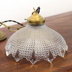 Antieke Holophane Hanglamp thumbnail 6