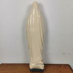 Antiek Vintage Beeld Heiligenbeeld Beeld Maria In Gips 72 thumbnail 10