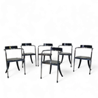 Set Of 6 Fauno Chairs By David Palterer For <<<brand>>>, 1987 thumbnail 6