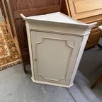 Brocante Wandkast / Hangkast / Hoekkast thumbnail 7