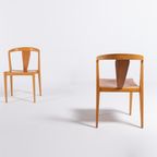 Set Of 4 Chairs / Stoel / Eetkamerstoel From 1960’S By Axel Larsson For Bodafors thumbnail 7