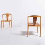 Set Of 4 Chairs / Stoel / Eetkamerstoel From 1960’s By Axel Larsson For Bodafors thumbnail 7