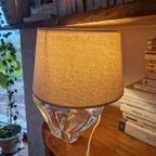 Vintage Tafel Lamp Kristal Daum Zeilboot Vintage Tafel Lamp thumbnail 6