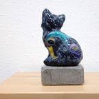 Kleurrijk Katten Beeldje Moderne Kunst thumbnail 6