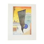 Offset Lithografie Wassily Kandinsky Gebogene Spitze 1924 Achenbach Art Edition thumbnail 3