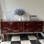 Retro ‘60/‘70 Tv Meubel / Lage Commode thumbnail 6