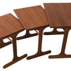 Vintage G-Plan Bijzettafels Mimiset Nesting Tables 'freshford' thumbnail 5