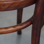 Set Van 5 Charmante, Zeer Elegante Antieke Thonet Design Bistro/ Eetkamerstoelen thumbnail 15