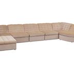 Vintage Laauser Modulaire Zitgroep Velours 6-zits thumbnail 12