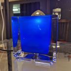 Nachtmann Leuchten Glass Cube Lamp, Blue thumbnail 10