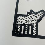 Keith Haring Untitled, 1982 Dogs With Ufo’s Licensed By Artestar, New York thumbnail 6