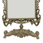 Barok Kapspiegel Rechthoekig Kantelbaar Elegant Make Up Spiegel 45Cm thumbnail 8