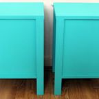 2 Blauwe Nachtkastjes - Eclectisch thumbnail 9