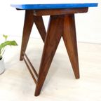 Retro Vintage Bijzettafel Jaren 50 / 60 Plantentafel Teak thumbnail 7