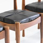 Bernini Vintage Italiaanse Eetkamer Stoelen Van Silvio Coppola, Set Van 6 thumbnail 14
