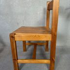 Vintage Eetkamerset – 6 Stoelen En Verstelbare Tafel thumbnail 21