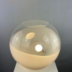 White Glass Globe Table Lamp By Ilu Di Vetro Xl 1980 thumbnail 10