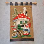 Vintage Wandkleed Voor Kinderkamer Jaren 70 Retro Muurkleed thumbnail 11