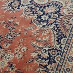 Oudroze, Rood En Blauw Oosters Vloerkleed Met Mooi Motief 285x202cm thumbnail 5