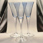 Champagneglas Blauw thumbnail 3