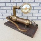 Messing Waterpomp Lamp thumbnail 5