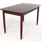Palissander Verlengbare Vintage Eetkamertafel Tafel 'hasselt' Vintage thumbnail 4