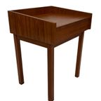 Vintage Teakhouten Bijzettafel Nachtkastje 60's Teak thumbnail 15