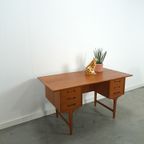 Deens Design Teak Bureau Gunnar Nielsen Tibergaard thumbnail 8