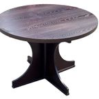 Vintage Ronde Eettafel Jaren 70 Space Age Design thumbnail 14