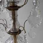 Antieke Franse Kristallen Kroonluchter, 1930 thumbnail 10