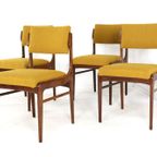Set 4 Eetkamerstoelen 'haarlem' Vintage Gestoffeerd thumbnail 19