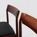 Set Of 4 Solid Rosewood Dining Chairs Danish Design 1960S thumbnail 12