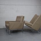 Florence Knoll Lounge Chairs Model 65A For Knoll Int. thumbnail 10