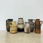 Set Of 6 Scheurich West Germany Vases , 1970S thumbnail 10