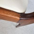 Vintage Teak Stoel thumbnail 10