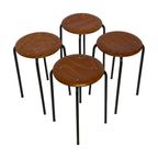 Vintage Kruk Werkkruk - Eromes Marko - 60'S Minimalist Design thumbnail 2