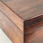 19Th C Fine English Mahogany Fineer Writing Box - 100% Complete + Secret Drawers thumbnail 7