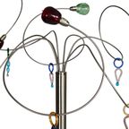 Harco Loor - Strawberry - Murano - 6 Lichts - Dimmer - 1990's thumbnail 12