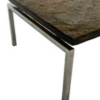 Vintage Brutalist Coffee Table With Chrome Frame, 1970 thumbnail 4