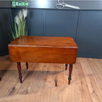 Antieke Engelse Pembroketable, Sidetable thumbnail 5