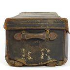 Vintage Oude Leren Koffer | Hutkoffer thumbnail 8