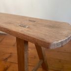 Lange Ranke Bank Kerkbank Eiken 153 Cm. Frans thumbnail 11